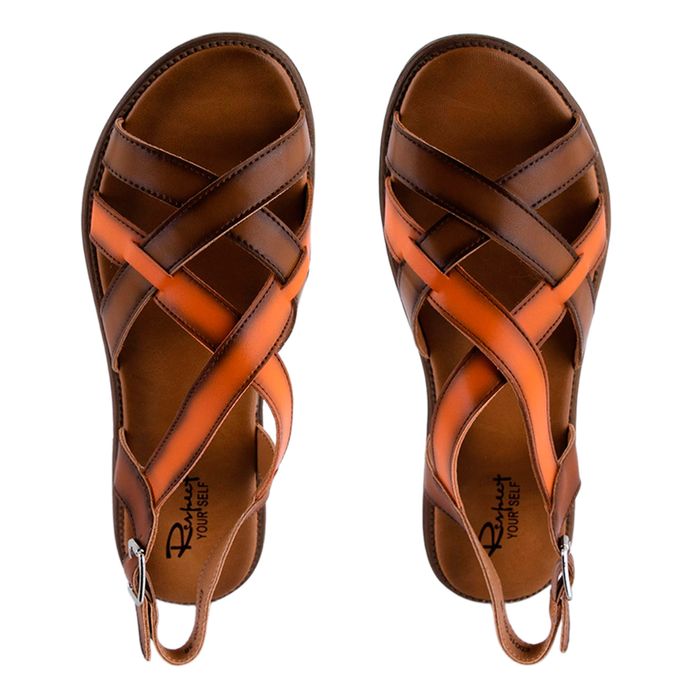 Коричневые сандалии Respect ED015-020