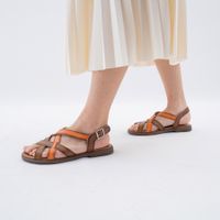 Коричневые сандалии Respect ED015-020