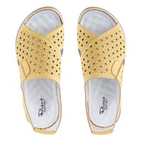 Respect сары туфлиөкшесі ашық и носком FB263-011