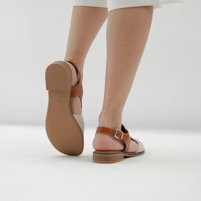 Бежевые сандалии Respect GH069-022