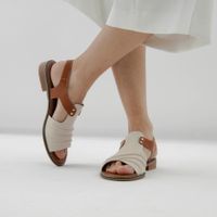 Бежевые сандалии Respect GH069-022