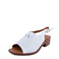 Respect ақ туфлиөкшесі ашық и носком NU642-011