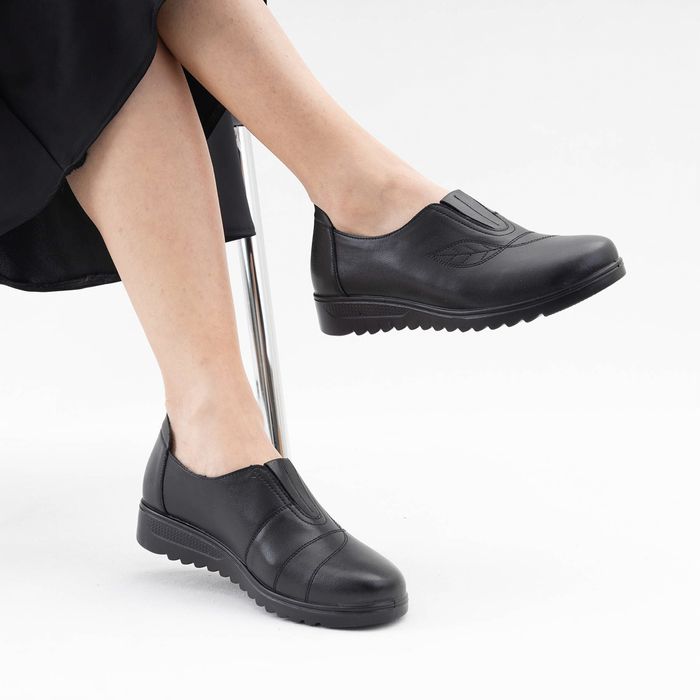 Respect қара жабық туфліері CV002-020R