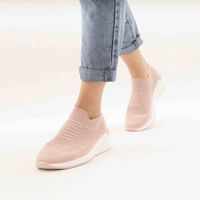 Розовые кроссовки der Spur GS137_01_10_TU