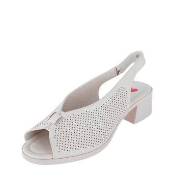 Der Spur ақ туфлиөкшесі ашық и носком