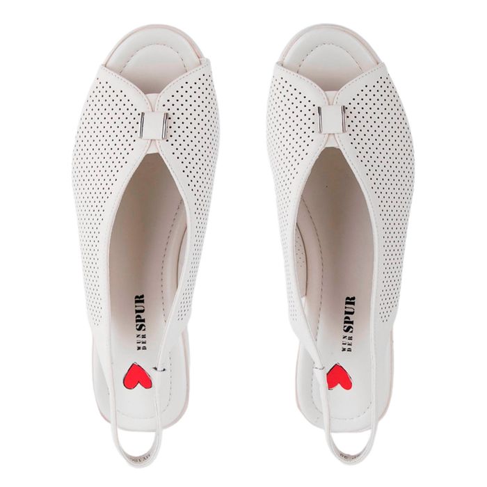 Der Spur ақ туфлиөкшесі ашық и носком MY186_01_19_SP