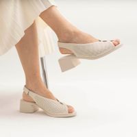 Der Spur ақ туфлиөкшесі ашық и носком MY186_01_19_SP