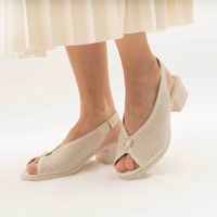 Der Spur ақ туфлиөкшесі ашық и носком MY186_01_19_SP