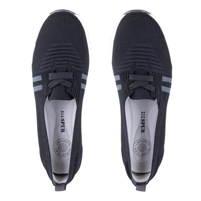 Der Spur қара жартылай бәтеңкелері VD028_02_01_TU