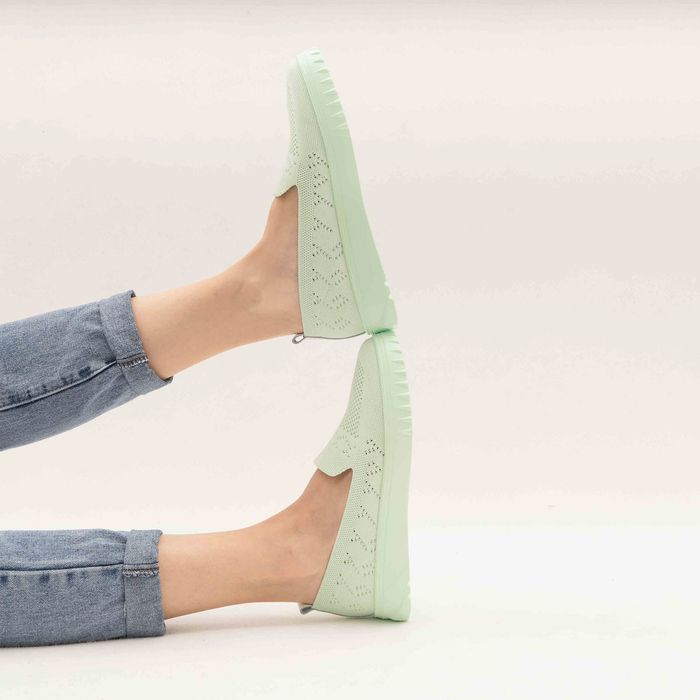 Зелёные слипоны der Spur XL049_01_07_TU