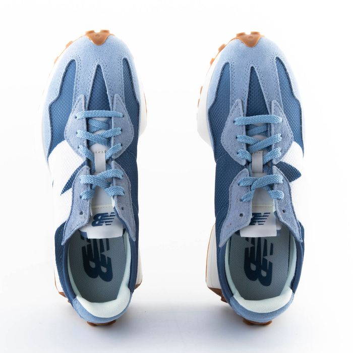 Голубые кроссовки New Balance MS327MQ