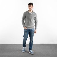 Голубые кроссовки New Balance MS327MQ