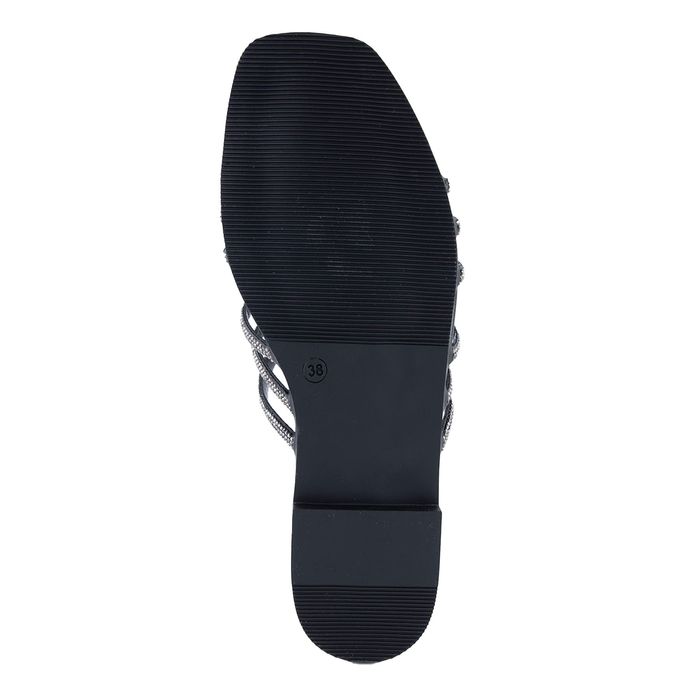 Серые пантолеты на каблуке Oh! My sandals 5326_silver