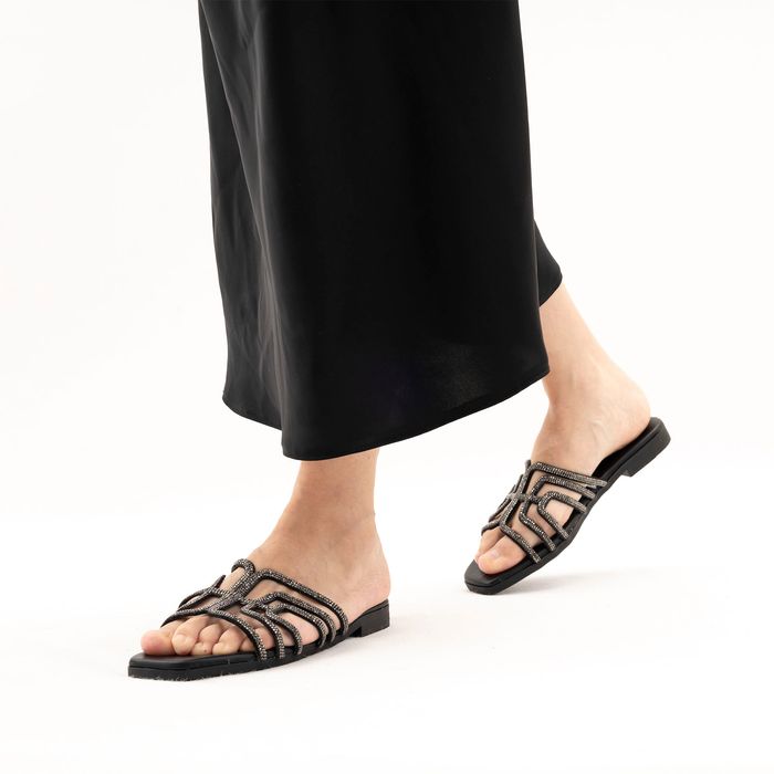 Серые пантолеты на каблуке Oh! My sandals 5326_silver