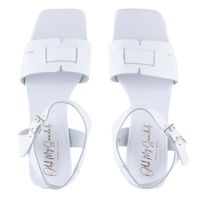 Белые босоножки Oh! My sandals 5360_white