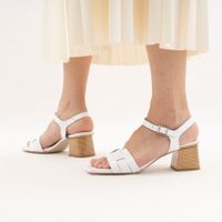 Белые босоножки Oh! My sandals 5360_white