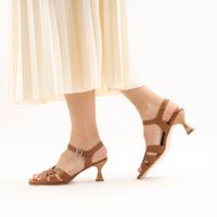 Коричневые босоножки Oh! My sandals 5367_brown