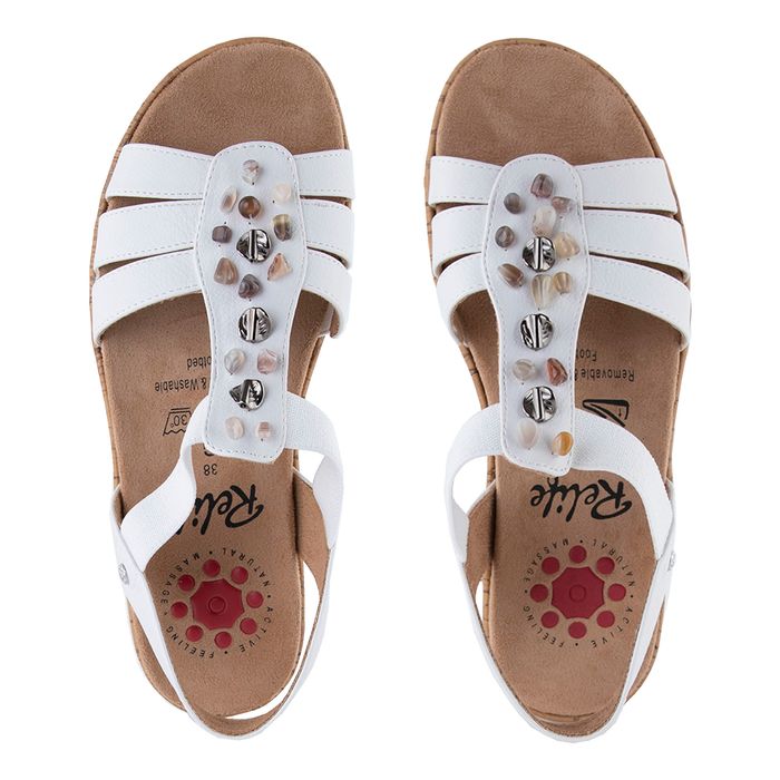 Relife ақ сандалдары 4717-22708-13