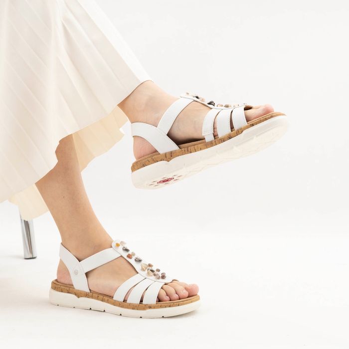 Relife ақ сандалдары 4717-22708-13