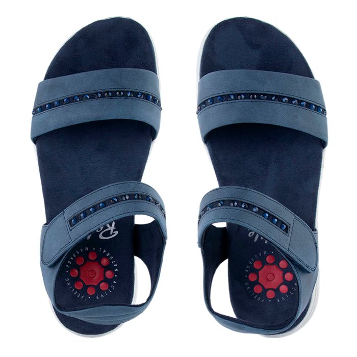 Relife көк сандалдары 4717-23708-09-NAVY