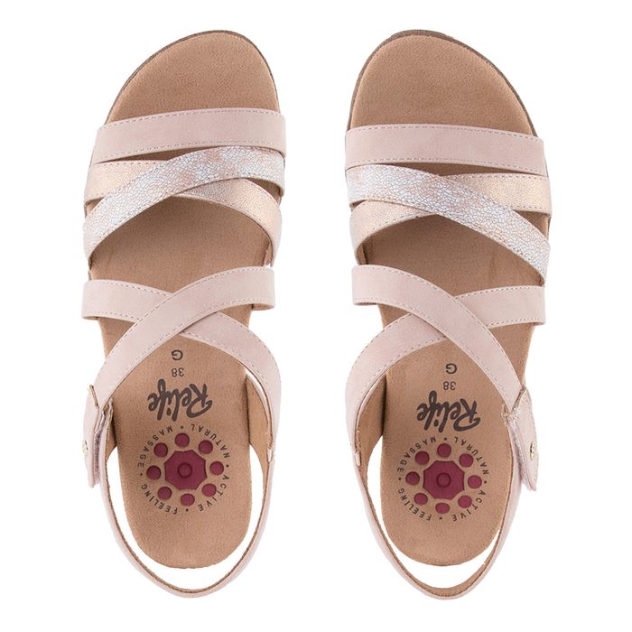 Relife қызғылт сандалдары 4887-22703-10-NUDE PINK