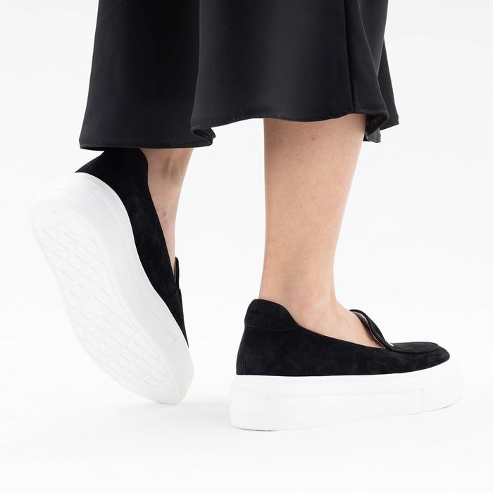 CorsoComo қара лоферлері CC16283-WL