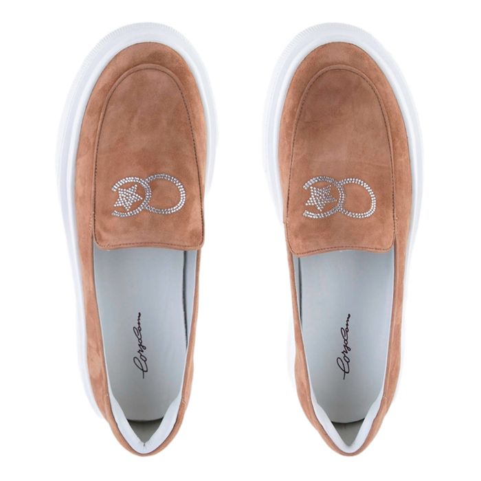 CorsoComo қоңыр лоферлері CC16284-WL