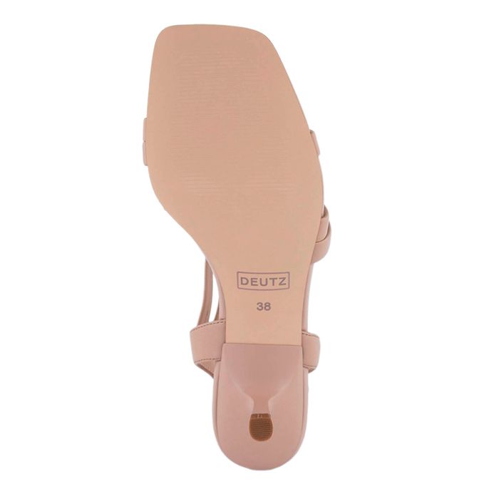 Deutz сарғыш босоножкалары DE16802-WL