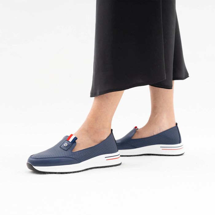 Deutz көк лоферлері DE16804-WB