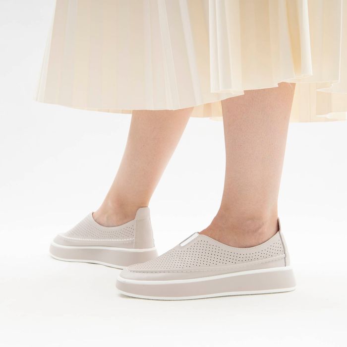 Deutz сұр жабық туфлиі DE16819-WB