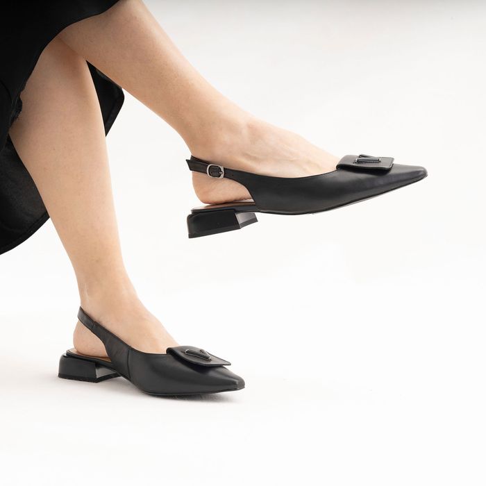 Deutz қара туфлиөкшесі ашық DE16824-WL