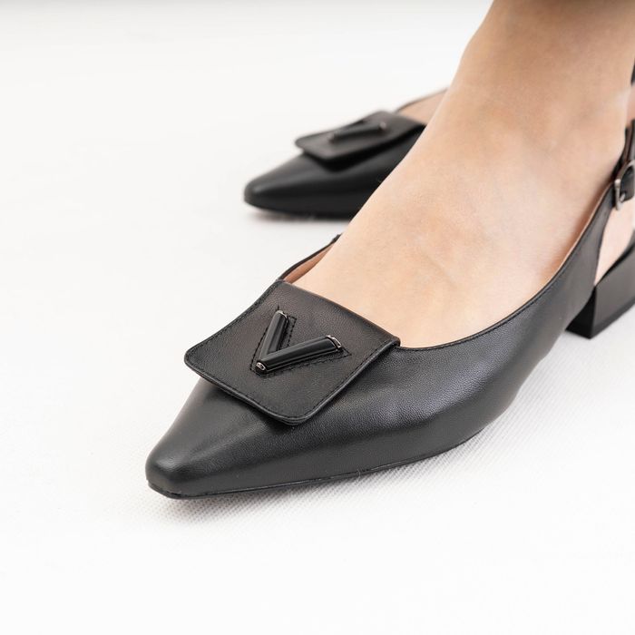 Deutz қара туфлиөкшесі ашық DE16824-WL