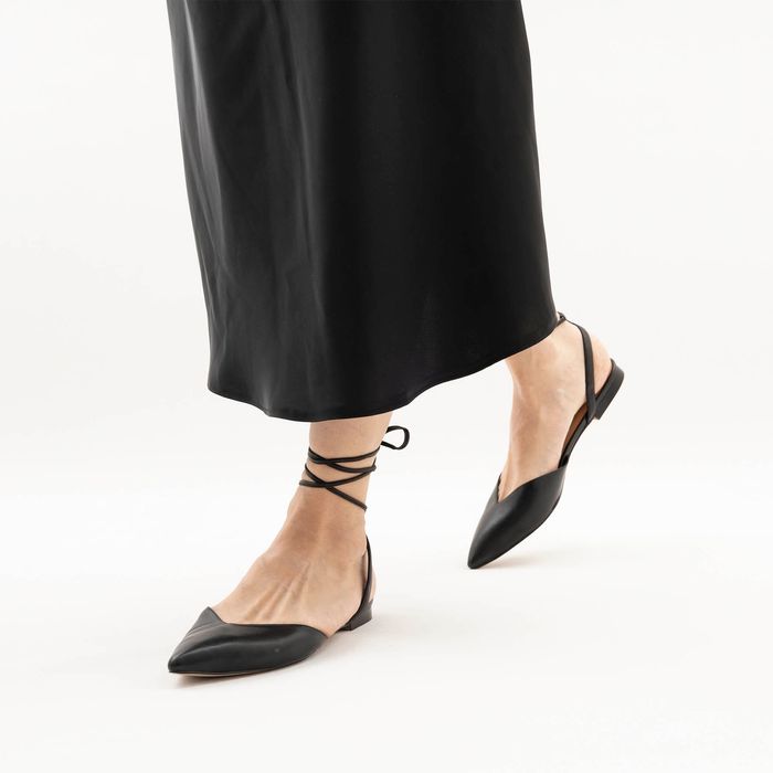 Respect қара туфли ашық табандары IK56-178359