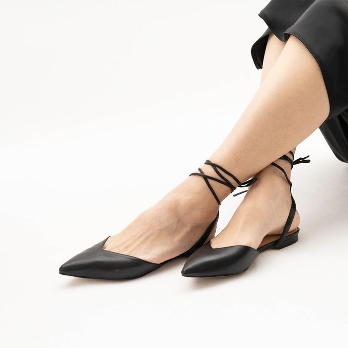 Respect қара туфли ашық табандары IK56-178359