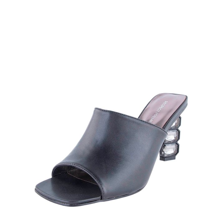 Чёрные пантолеты на каблуке Respect IS56-177550