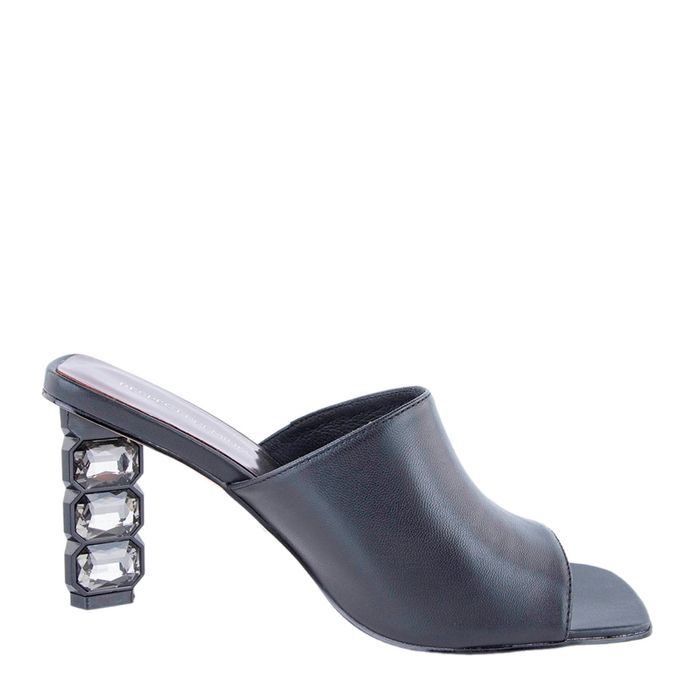 Чёрные пантолеты на каблуке Respect IS56-177550