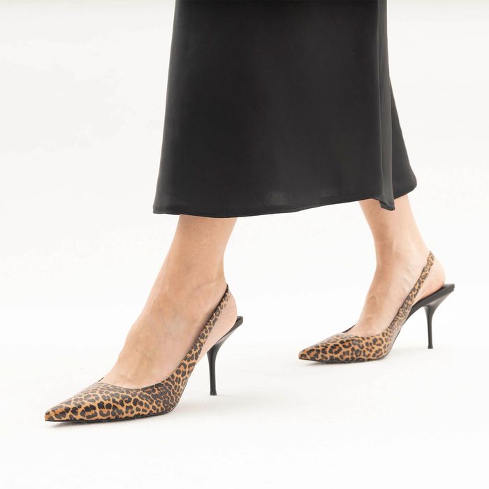 Мультиколорные туфли с открытой пяткой Respect IS56-179019