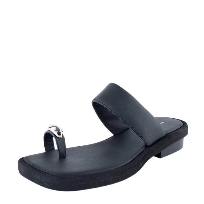 Чёрные пантолеты на каблуке Respect VK56-178082