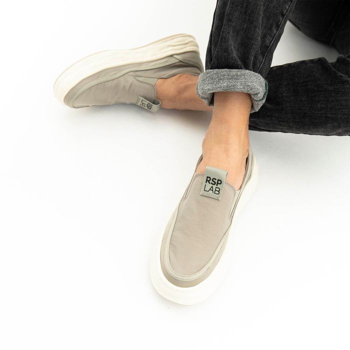 Хаки слипоны Respect VK63-172829