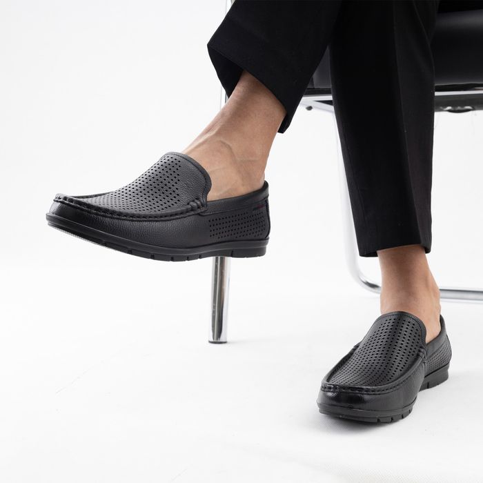 Respect қара мокасиндері VK63-175070