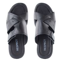 Чёрные пантолеты Respect VK69-174604