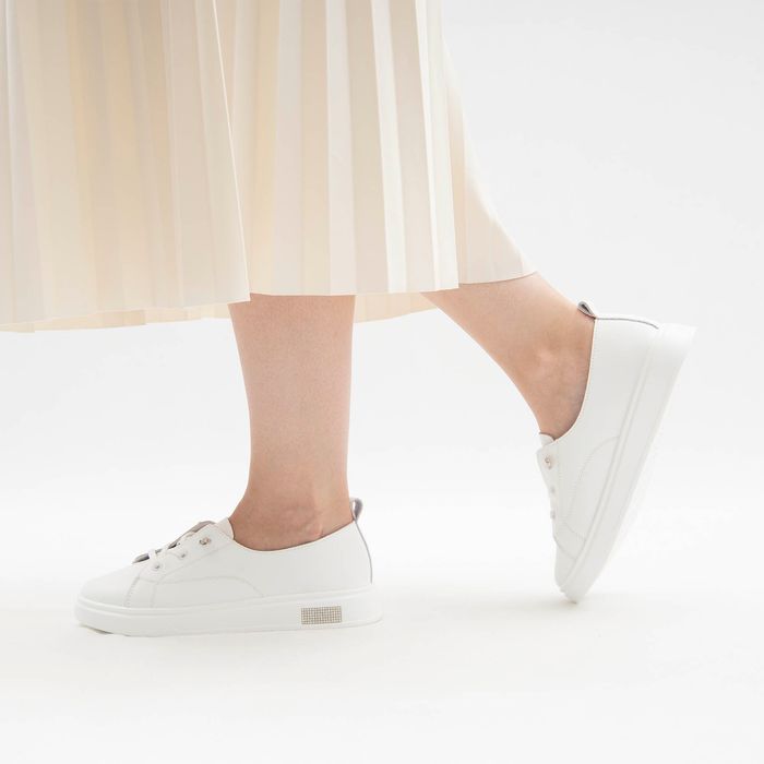 Respect ақ жартылай бәтеңкелері VK73-176695