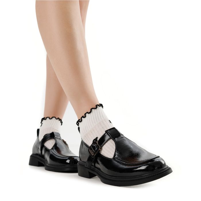 Respect қара жабық туфліері VK74-175807