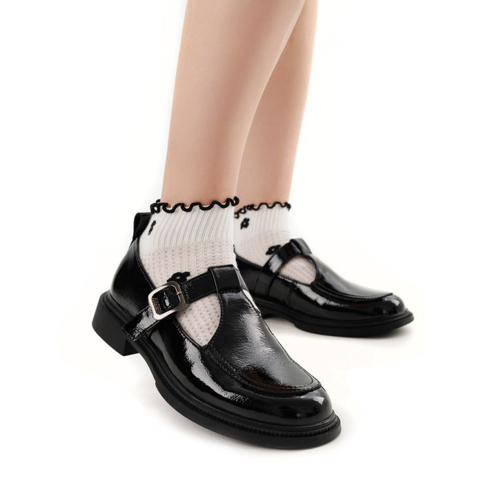 Respect қара жабық туфліері VK74-175807