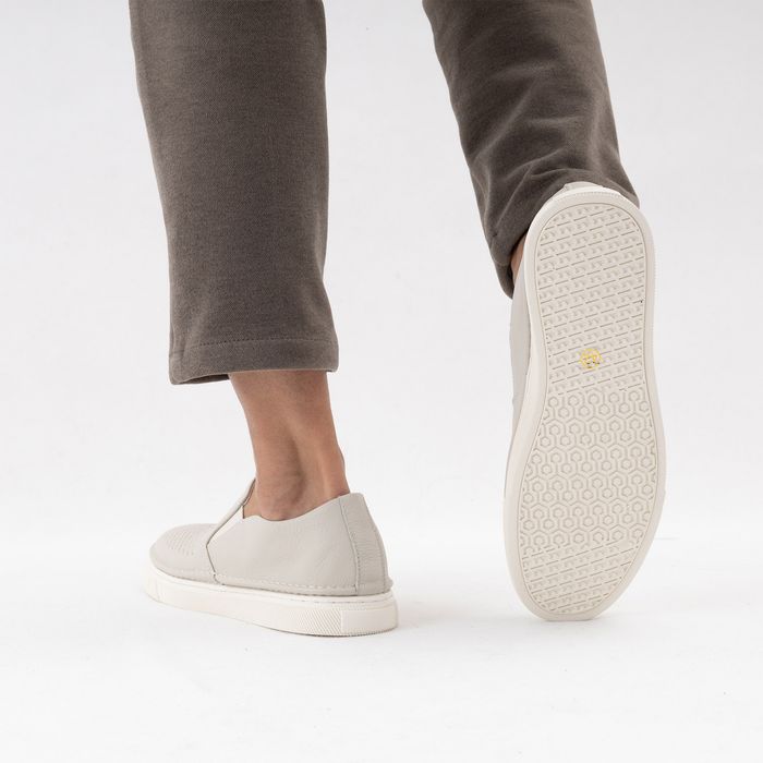 Бежевые слипоны Respect VK83-172526