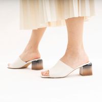 Белые пантолеты на каблуке Respect VS56-173982