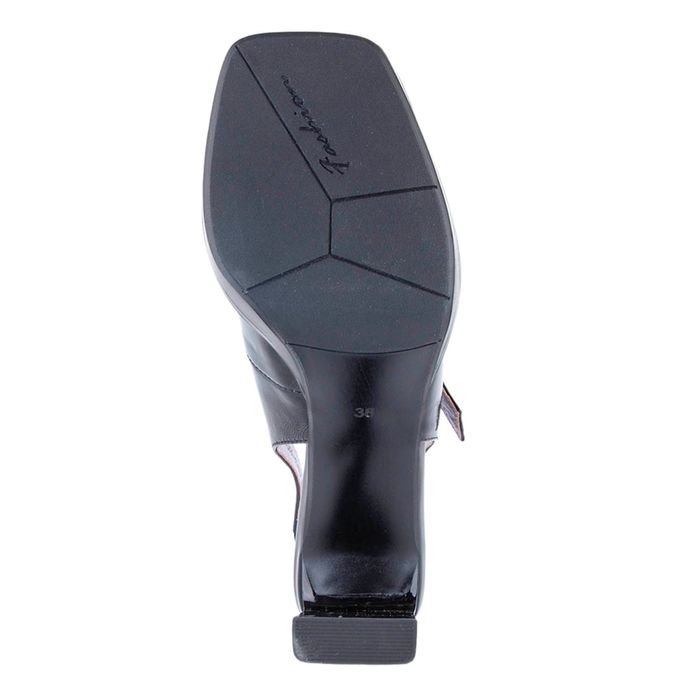 Respect қара туфлиөкшесі ашық и носком VS56-174731