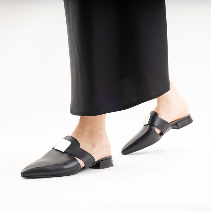 Чёрные мюли Respect VS56-175484