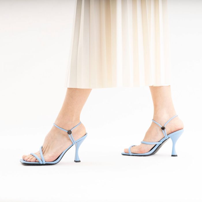 Голубые босоножки Respect VS56-175564