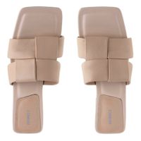 Бежевые пантолеты на каблуке Respect VS56-175859